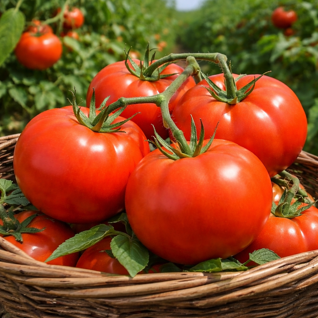 hybrid tomatoes.
